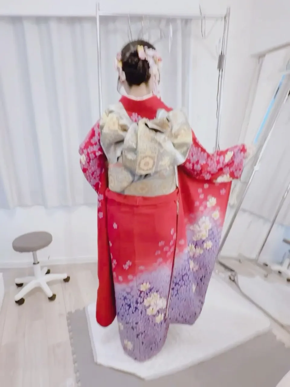 3名様 着付けヘアセット🍃