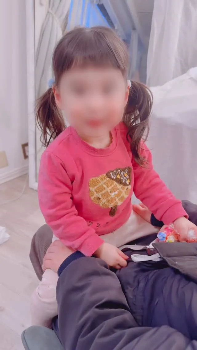 お子様前髪カット💐