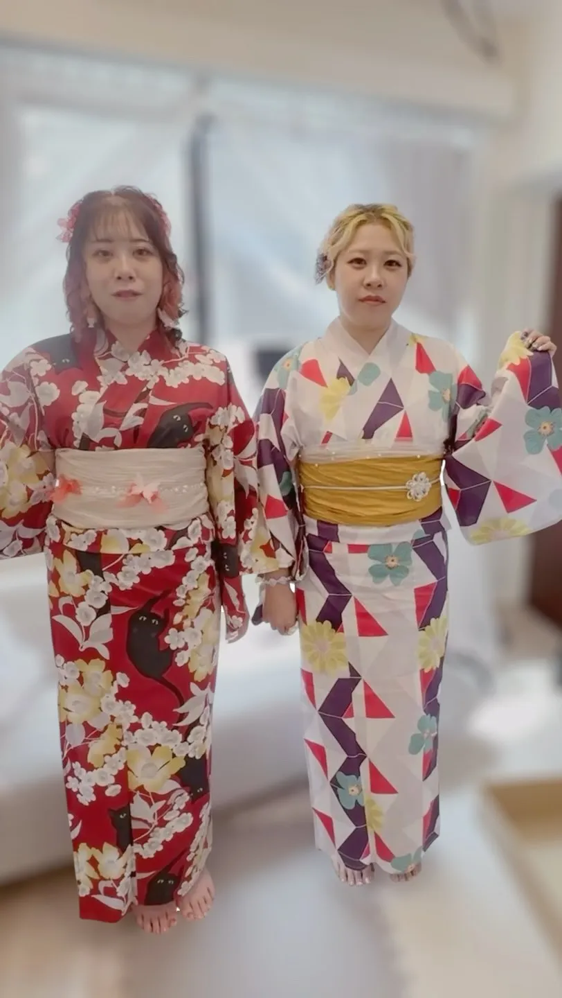 浴衣着付け・ヘアセット🌻